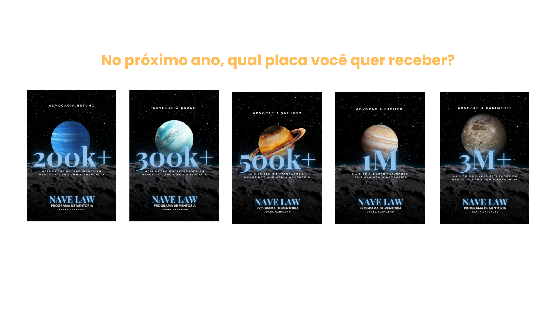 Placas de conquista Nave Law